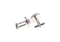 Round Center Pink Crystal Circle Cufflinks (V-CF-C56722-P) 7 Round Center Pink Crystal Circle Cufflinks (V-CF-C56722-P) -Fashion Formal Wear Store V CF C56722 P 2 31011.1553748264