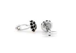Black Crystal Dome Cufflinks (V-CF-C60192B) 8 Black Crystal Dome Cufflinks (V-CF-C60192B) -Fashion Formal Wear Store V CF C60192B 2 38998.1534432600