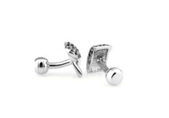 Black Swarovski® Crystal & Silver Cufflinks (V-CF-C603B-S) 7 Black Swarovski® Crystal & Silver Cufflinks (V-CF-C603B-S) -Fashion Formal Wear Store V CF C603B S 4 82639.1606982891