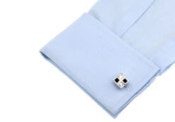 Four Square Black & Diamond Crystals Cufflinks (V-CF-C61385BW-S) 9 Four Square Black & Diamond Crystals Cufflinks (V-CF-C61385BW-S) -Fashion Formal Wear Store V CF C61385BW S 4 79892.1534238105
