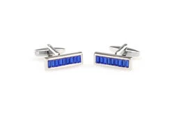 Royal Blue Swarovski® Crystal Baguette Cufflinks (V-CF-C64921BL-S) 7 Royal Blue Swarovski® Crystal Baguette Cufflinks (V-CF-C64921BL-S) -Fashion Formal Wear Store V CF C64921BL S 3 50015.1534460964