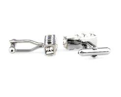 Crystal Long Cube With Square Crystals Cufflinks (V-CF-C7708C) -Fashion Formal Wear Store V CF C7708c 2 86075.1522711318