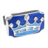 Blue Prince Crown Swarovski® Crystal Cufflinks (V-CF-C809BL) -Fashion Formal Wear Store V CF C809BL 2 13207.1522724095