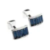 Blue Swarovski® Crystal Arch Cufflinks (V-CF-C900BL) 2 Blue Swarovski® Crystal Arch Cufflinks (V-CF-C900BL) -Fashion Formal Wear Store V CF C900BL 2bl 46052.1586205765