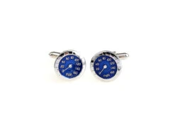 Blue Speedometer Cufflinks (V-CF-E210012BL-S) 8 Blue Speedometer Cufflinks (V-CF-E210012BL-S) -Fashion Formal Wear Store V CF E210012BL S 3 95689.1576338522