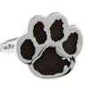 Black Enamel Paw Print Dog Cufflinks (V-CF-E401B) -Fashion Formal Wear Store V CF E401B 2 59186.1522723964