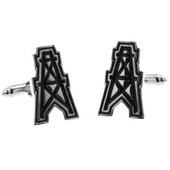 Oil Derrick Oilers Cufflinks (V-CF-E52939-S) 7 Oil Derrick Oilers Cufflinks (V-CF-E52939-S) -Fashion Formal Wear Store V CF E52939 S 3 52201.1559075036