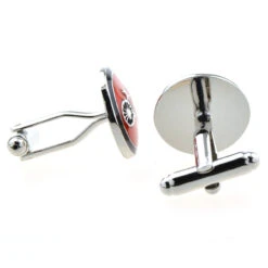 Red Enamel Bicycle Cufflinks (V-CF-E52977R) -Fashion Formal Wear Store V CF E52977R 3 97485.1535417813