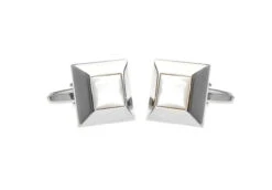 Square Mother Of Pearl Cufflinks (V-CF-G40395MP) -Fashion Formal Wear Store V CF G40395MP 3 67161.1535196247