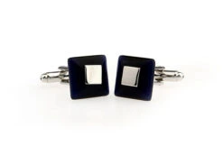 Blue Cat's Eye Stone Square Cufflinks (V-CF-G51036BL) 7 Blue Cat's Eye Stone Square Cufflinks (V-CF-G51036BL) -Fashion Formal Wear Store V CF G51036BL 3 32459.1534902689