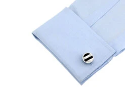 Black Onyx And Mother Of Pearl Cufflinks (V-CF-G66210) -Fashion Formal Wear Store V CF G5785MP 5 77675.1550252542