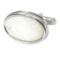 Laser Engraved Mother Of Pearl Cufflinks (V-CF-G60656)