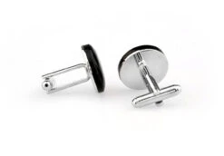 MOP And Abalone Shell Circle Inlay Cufflinks (V-CF-G66287) -Fashion Formal Wear Store V CF G66287 2 81358.1549861495