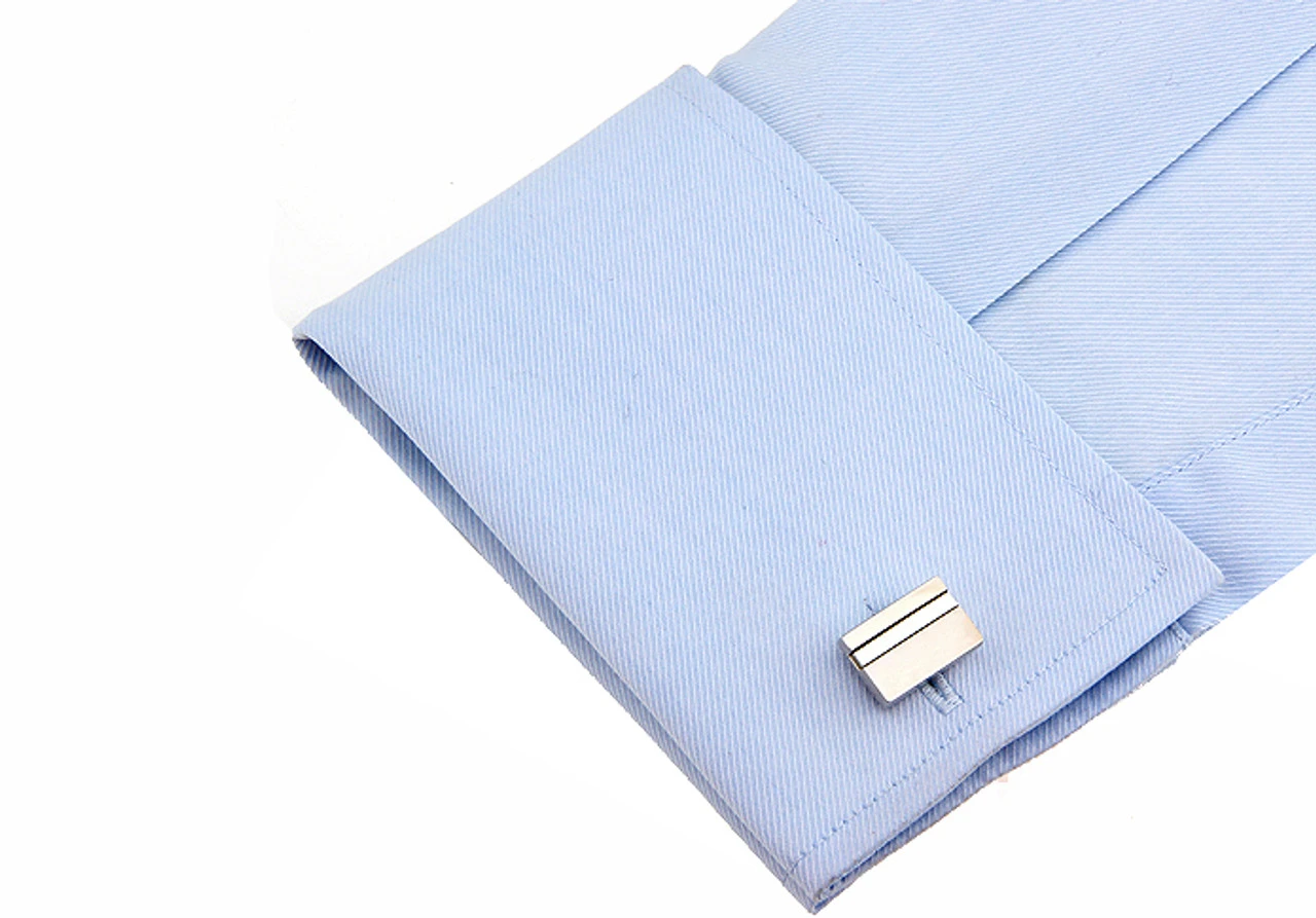 Mother Of Pearl Insert Cufflinks (V-CF-G70774MP) 6 Mother Of Pearl Insert Cufflinks (V-CF-G70774MP) - Image 4