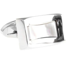 Mother Of Pearl Insert Cufflinks (V-CF-G8054-S)