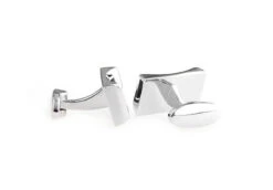 Black Onyx Insert Cufflinks (V-CF-G8054B-S) -Fashion Formal Wear Store V CF G8054B S 2 16721.1549839728