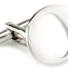 Large Personalized Initial Cufflinks - Letter O - Plus Your Choice (V-CF-M17046S-LT-O) -Fashion Formal Wear Store V CF M17046S LT O 2 36100.1522526538
