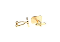 Black Design Gold Cufflinks (V-CF-M210025G) -Fashion Formal Wear Store V CF M210025G 2 19568.1534402665