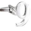 Number 9 Cufflinks - Choose 2nd Number (V-CF-M454S)