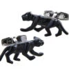 Large Black Panther Cat Cufflinks (V-CF-M50823)