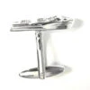 Power Boat Silver Cufflinks (V-CF-M51582S)