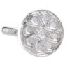 Silver Detailed Disc Cufflinks (V-CF-M52754S) -Fashion Formal Wear Store V CF M52754S 48488.1535348467