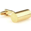 Oversized Cylinder Gold Cufflinks (V-CF-M5889G) -Fashion Formal Wear Store V CF M5889G 93966.1534485257
