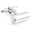 Silver Cylinder Cufflinks (V-CF-M55889S) -Fashion Formal Wear Store V CF M5889S 52695.1575498372