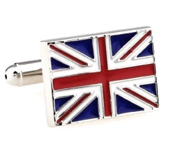 United Kingdom British Flag Cufflinks (V-CF-M60859-S)