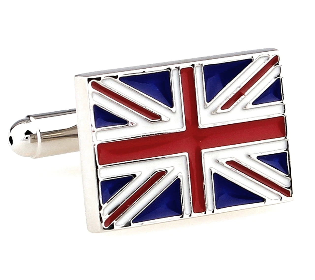United Kingdom British Flag Cufflinks (V-CF-M60859-S) 3 United Kingdom British Flag Cufflinks (V-CF-M60859-S)