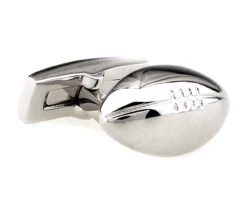 Silver Football Cufflinks (V-CF-M64014S)