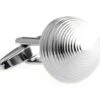 Silver Dome Cufflinks (V-CF-M64665S) 2 Silver Dome Cufflinks (V-CF-M64665S) -Fashion Formal Wear Store V CF M64665S 47082.1535034826