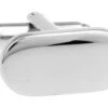 Silver Oval Cufflinks (V-CF56154) -Fashion Formal Wear Store V CF56154 19334.1535034839