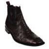 Vestigium Genuine Ostrich Quill & Calf Ankle Dress Boot - Black Cherry 1 Vestigium Genuine Ostrich Quill & Calf Ankle Dress Boot - Black Cherry -Fashion Formal Wear Store VGM 7BV0103 BC 16682.1520025432
