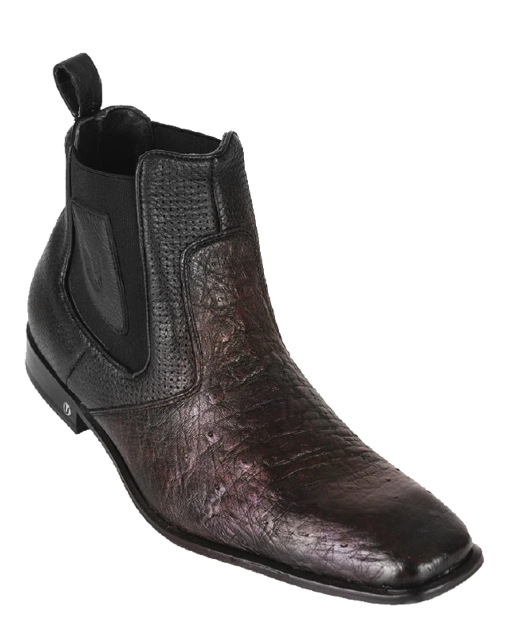 Vestigium Genuine Smooth Ostrich & Calf Ankle Dress 3 Vestigium Genuine Smooth Ostrich & Calf Ankle Dress