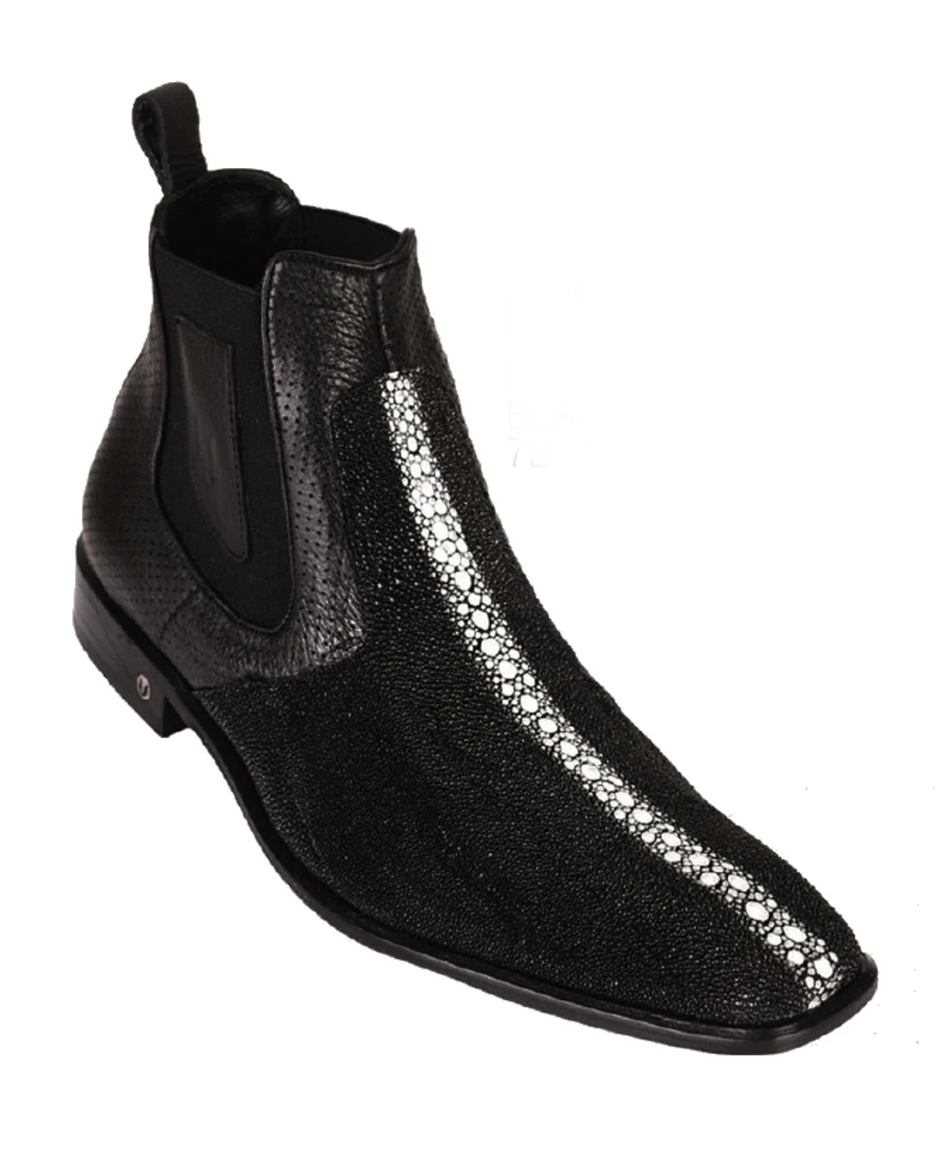 Vestigium Genuine Stingray & Calf Ankle Dress Boot - Long Rowstone 3 Vestigium Genuine Stingray & Calf Ankle Dress Boot - Long Rowstone