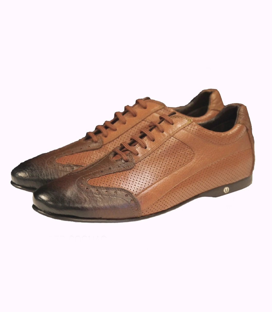 Vestigium Genuine Faded Tone Shark & Calf Weekend Sneaker 3 Vestigium Genuine Faded Tone Shark & Calf Weekend Sneaker