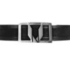 Vestigium Genuine Stingray & Calf Belt - Solid Black -Fashion Formal Wear Store VGM BT 7C1512 05 94611.1520110952