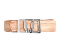 Vestigium Genuine Suede Belt - Antiqued Honey