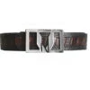 Vestigium Genuine Caiman Belly & Calf Belt - Black Cherry -Fashion Formal Wear Store VGM BT 7C1582 BC 30706.1519164273