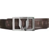 Vestigium Genuine Caiman Belly & Calf Belt - Sanded Brown -Fashion Formal Wear Store VGM BT 7C1582 SBR 75861.1519166400