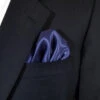 Dark Blue Satin Pre-Folded Pocket Square Insert -Fashion Formal Wear Store VPPS 02 37149.1683137282