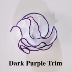 Antonio Ricci 2-in-1 Pouf Round Pocket Square - Dark Purple On White 8 Antonio Ricci 2-in-1 Pouf Round Pocket Square - Dark Purple On White -Fashion Formal Wear Store White Purple ebay 75254.1657385723