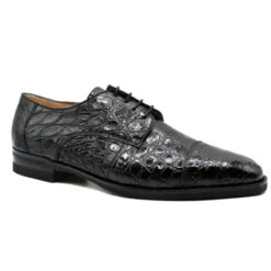 Zelli 100% Caiman Crocodile Italian Lace Up Cap Toe - Black 15 Zelli 100% Caiman Crocodile Italian Lace Up Cap Toe - Black -Fashion Formal Wear Store ZEL 21 532 B 2 80146.1675198357