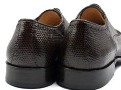 Zelli 100% Genuine Lizard Cap Toe Italian Dress Shoe -Fashion Formal Wear Store ZEL LZ 24 526 6 59748.1676930389