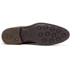 Zelli 100% Genuine Ostrich Quill Ankle Tie Chukka Boot -Fashion Formal Wear Store ZEL OST 43 594 br 5 17333.1676658193