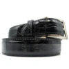 Zelli Genuine Alligator Dress Belt -Fashion Formal Wear Store ZELB AL 70 100 B 73374.1677175886