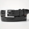 Zelli Genuine Caiman Crocodile Italian Dress Belt -Fashion Formal Wear Store ZELB CRO 0150 81886.1675203698