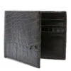 Zelli Genuine Crocodile Bi-Fold Wallet - Dark Brown -Fashion Formal Wear Store ZELW 81 540 83064.1677015445