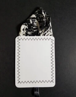 100% Silk Pre-Folded Point Design Pocket Square Insert - Black & White Floral 9 100% Silk Pre-Folded Point Design Pocket Square Insert - Black & White Floral -Fashion Formal Wear Store blackfloral point4 82240.1643134085